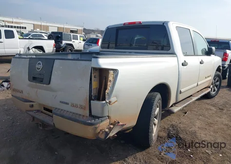 2010 Nissan Titan Se из США, поврежденный, VIN 1N6BA0EJ0AN322467
